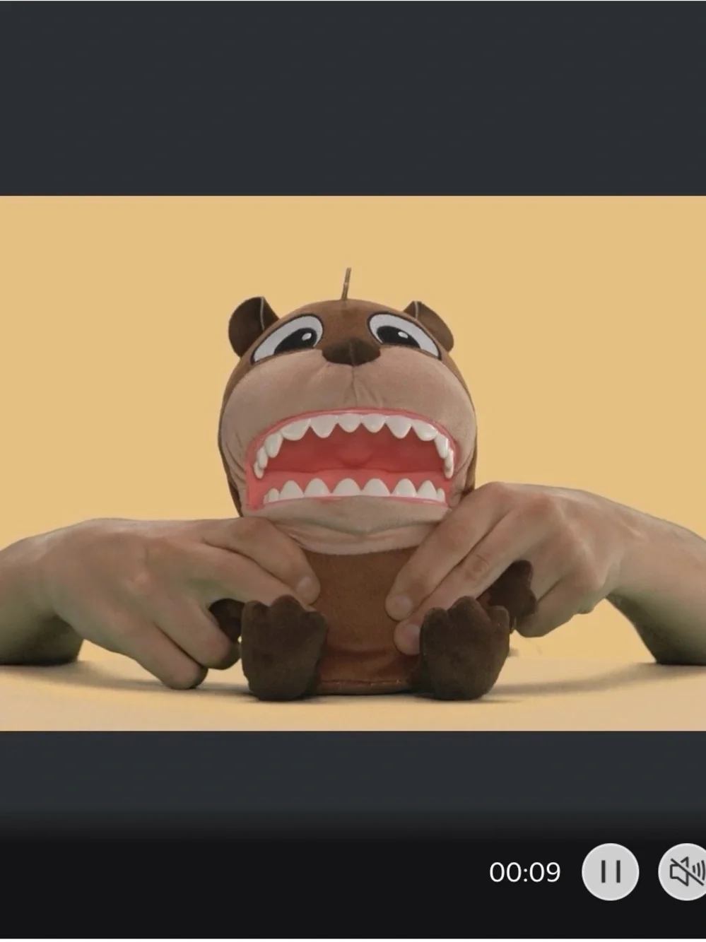 Chatter Chompers Beaver Plush 6.5